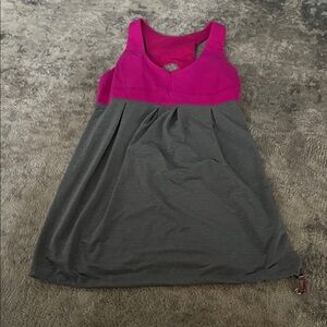 Lululemon Run Your Heart Out Tank in pink and gray Size 6